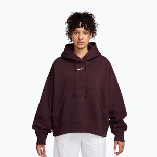 Moteriškas džemperis Nike Sportswear Phoenix Fleece Oversized burgundy crush/sail