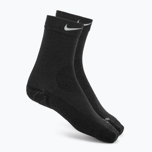 Kojinės Nike Running Lightweight Wool Crew black/dark smoke grey