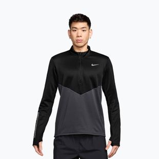 Vyriškas bėgimo džemperis Nike Pacer Winterized 1/2 Zip anthracite/black