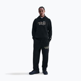 Vyriškos kelnės Nike Sportswear Club Bungee black/metallic gold
