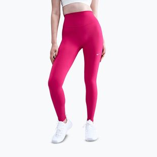 Moteriškos tamprės Nike One Seamless Front rush pink/white