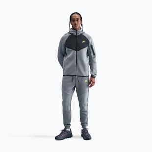 Vyriškos kelnės Nike Tech Joggers cool grey/cool grey/volt