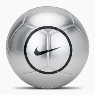 Futbolo kamuolys Nike Academy T90 Metallic '26 metallic silver/black/black dydis 5