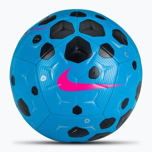 Futbolo kamuolys Nike Academy blue glow/black/pink blast dydis 5