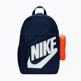 Vaikiška miesto kuprinė Nike Elemental Shoebox 20 l midnight navy/orange/white