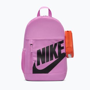 Vaikiška miesto kuprinė Nike Elemental Shoebox 20 l light magenta/orange/black