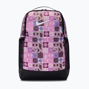 Treniruotinis kuprinė Nike Brasilia 9.5 24 l juoda/rožinė putos/balta