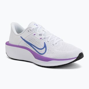 Moteriški bėgimo batai Nike Quest 6 white/black/bright violet/sapphire