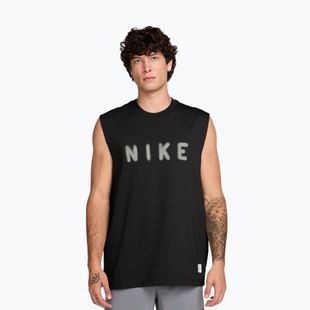 Vyriški marškinėliai Nike Athletic Club Dri-Fit black/black