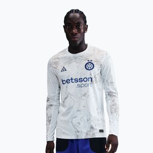Vyriški futbolo marškinėliai su ilgomis rankovėmis Nike Inter Milan Stadium SE white/white/hyper blue