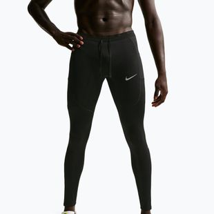 Vyriškos bėgimo tamprės Nike Stride Dri-Fit black