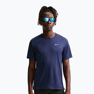 Vyriški bėgimo marškinėliai Nike Miler Dri-Fit UV midnight navy