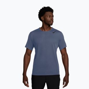 Vyriški bėgimo marškinėliai Nike AeroSwift Dri-Fit ADV diffused blue/black