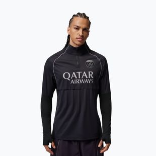 Vyriški futbolo marškinėliai ilgomis rankovėmis Nike Paris Saint-Germain Strike Elite SE Aerogami Shell Top black/black/atmosphere grey
