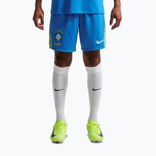 Vyriški futbolo šortai Nike Brazil 2026 Stadium Home lt photo blue/light mint/white