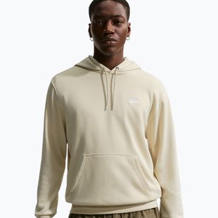 Vyriškas džemperis Nike Club French Terry Pullover Hoodie light khaki/light khaki/white
