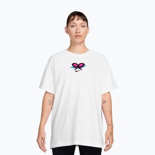 Moteriški teniso marškinėliai Nike Slam Dri-Fit white