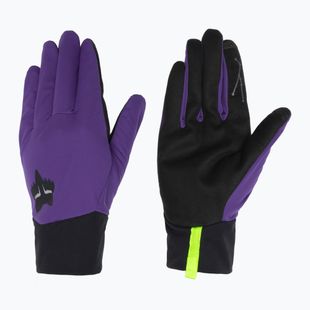 Vyriškos dviračių pirštinės Fox Racing Ranger Lunar SE grape