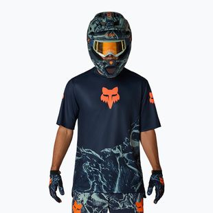 Vaikiški dviračių marškinėliai Fox Racing Ranger Image Print Jr arctic blue