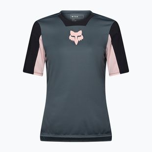 Moteriški dviračių marškinėliai Fox Racing Defend Jersey Creation SS deep cobalt