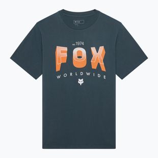 Vyriški marškinėliai Fox Racing Block 195 Original deep cobalt