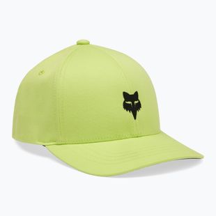 Vaikiška kepurė su snapeliu Fox Racing Fox Head 110 Snapback Jr wild lime