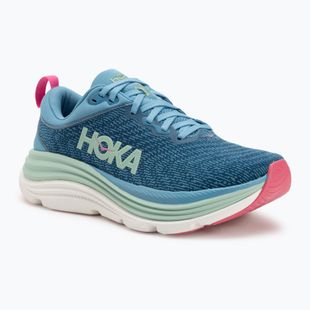 Moteriški bėgimo batai HOKA Gaviota 5 alpine blue/jadeite