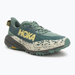 Vyriški bėgimo bateliai HOKA Speedgoat 6 Wide fern/asphalt grey