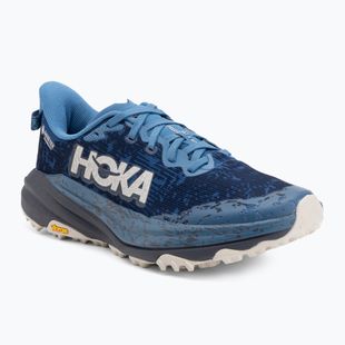 Vyriški bėgimo bateliai HOKA Speedgoat 6 GTX foggy night/charcoal grey