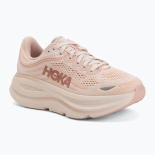 Moteriški bėgimo batai Hoka Bondi 9 rose latte/rose cream
