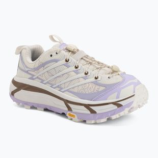 Batai HOKA Mafate Three 2 Wordmark Alabaster/Iris Flower