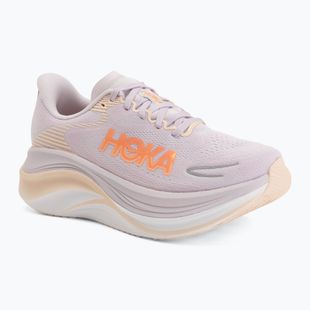 Moteriški bėgimo bateliai Hoka Skyward X 2 lilac cream/tangerine glow