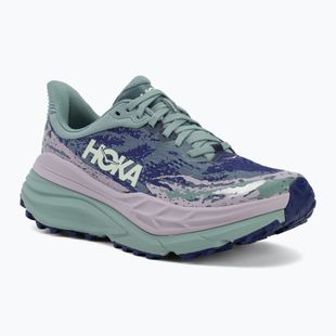 Moteriški bėgimo bateliai HOKA Stinson 7 rosemary/fragrant lilac