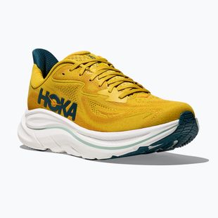 Vyriški bėgimo batai HOKA Clifton 10 yellow gold/tidal wave