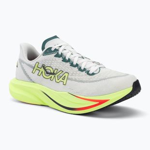 Vyriški bėgimo batai HOKA Mach 7 frost/neon yuzu
