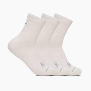 Kojinės HOKA Quarter Run Sock 3-Pack white/white/white