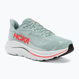 Vyriški bėgimo batai HOKA Clifton 10 Wide sage/neon flame