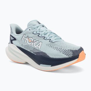 Moteriški bėgimo batai HOKA Mach X 3 glimmering blue/varsity navy