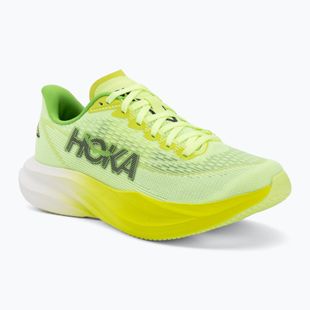 Moteriški bėgimo batai HOKA Mach 7 neon yuzu/hoka citrus