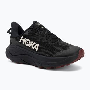 Moteriški bėgimo batai HOKA Challenger 8 GTX black/varsity burgundy
