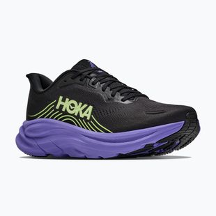 Vyriški bėgimo batai Hoka Clifton 11 black/neon yuzu