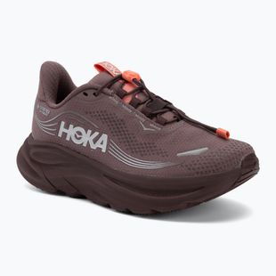 Moteriški bėgimo batai HOKA Clifton 11 GTX Wide smoky quartz/deep mauve