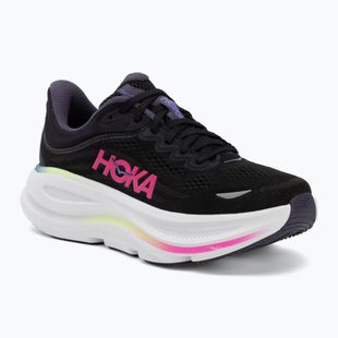 Moteriški bėgimo batai HOKA Bondi 9 black/neon dragonfruit