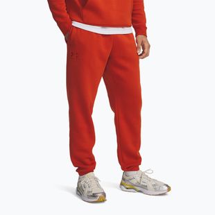 Vyriškos treniruočių kelnės Under Armour Essential Fleece Joggers surplus orange/surplus orange