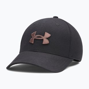 Vyriška kepurė su snapeliu Under Armour Blitzing Low Brushed galaxy black/sierra taupe