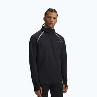 Vyriškas bėgimo džemperis Under Armour Velociti Pro Balaclava Hoodie black/reflective