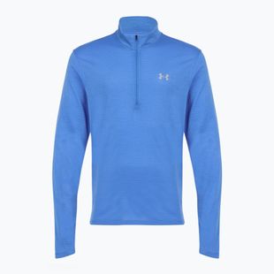 Vyriškas bėgimo džemperis Under Armour Launch 1/4 Zip blue atlantis/reflective