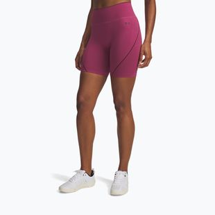 Moteriški šortai Under Armour Vanish Seamless fuchsia dusk/dark maroon/dark maroon