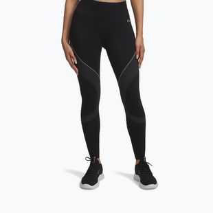 Moteriškos treniruočių tamprės Under Armour Vanish Seamless Black/Steel/Steel
