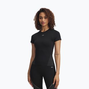 Moteriški treniruočių marškinėliai Under Armour Vanish Seamless black/steel/steel